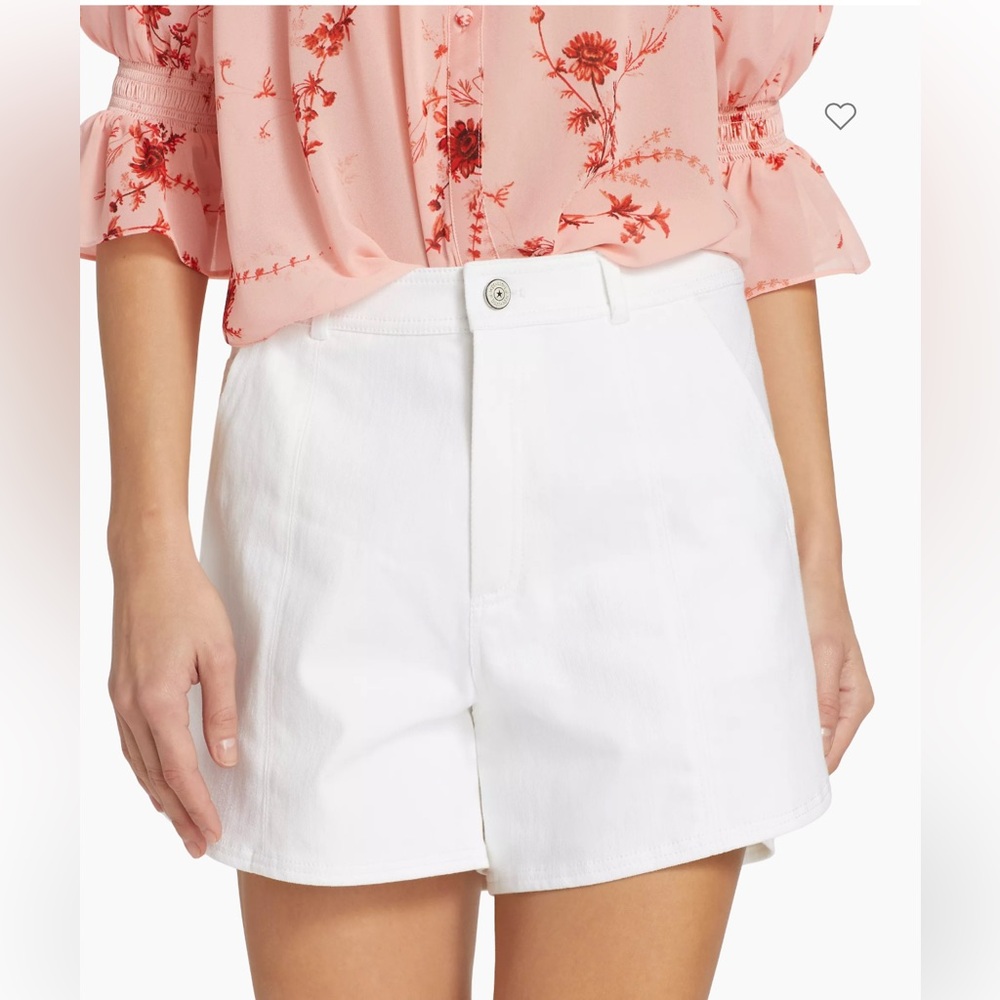Cinq à Sept, Yuna Stretch Denim Shorts, US 8